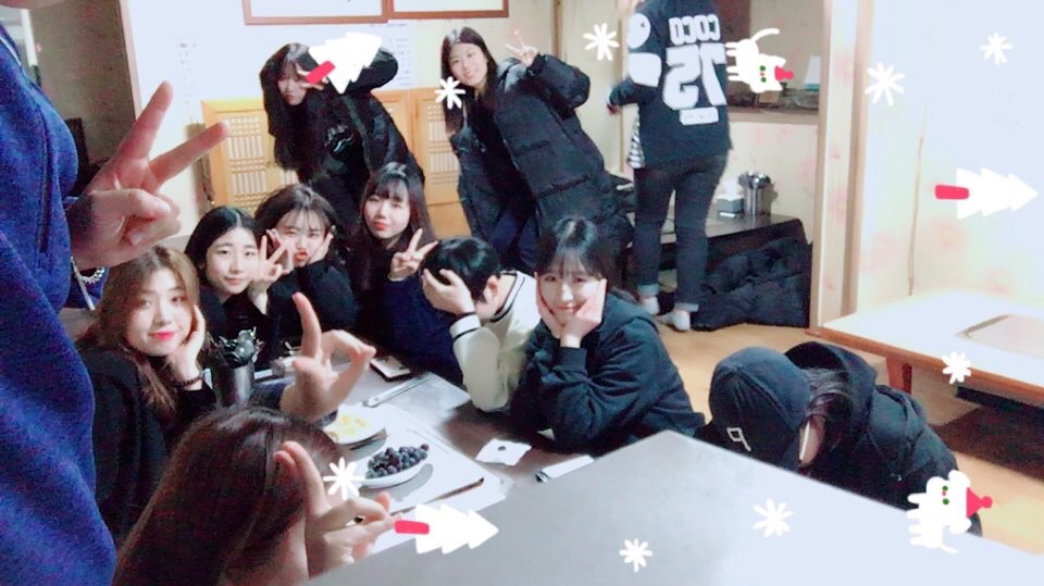 한 학기동안 고생한 친구들과 함께~~