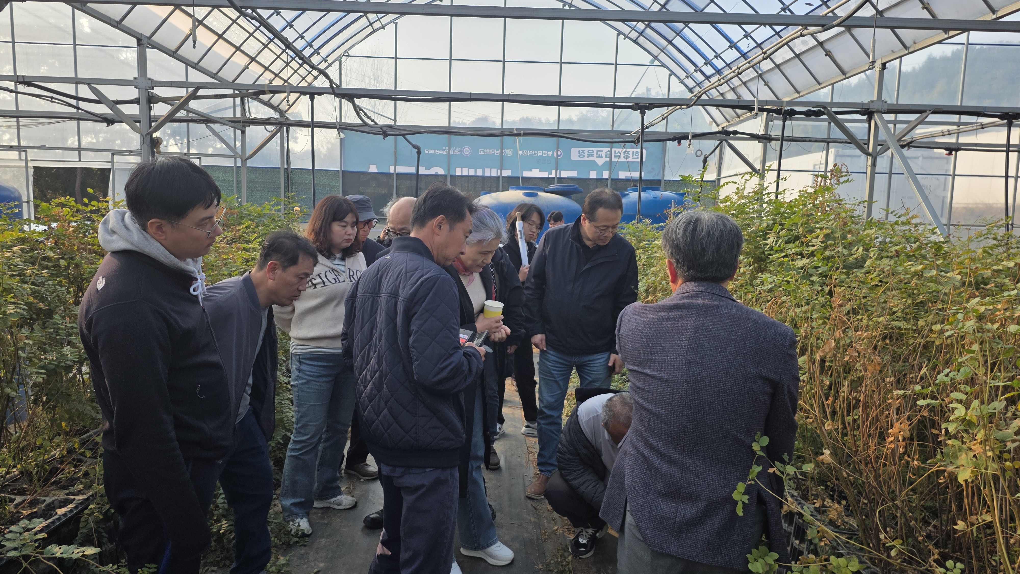 유원대학교 스마트팜학과, 첨단농업 선진지 견학
